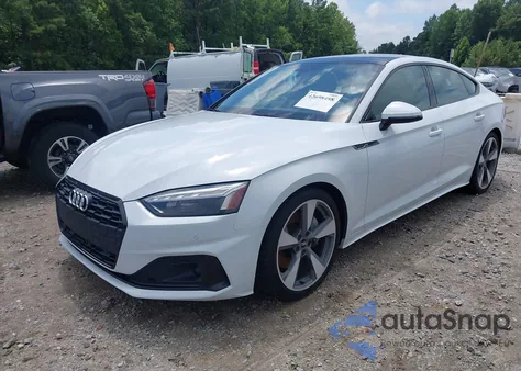 2020 Audi A5 Sportback Premium Plus 45 Tfsi Quattro S Tronic из США, поврежденный, VIN WAUCNCF51LA002807